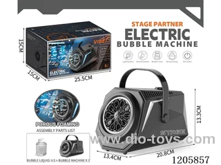 Stage machine automatic bubble (with 2 bottles of 90ml bubble water) AA battery version