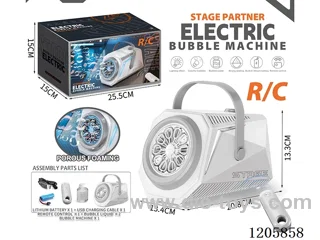 Stage machine automatic bubble (with 2 bottles of 90ml bubble water) lithium battery version
