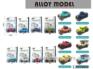 pull back alloy car