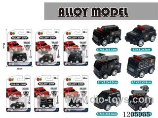 pull back alloy car