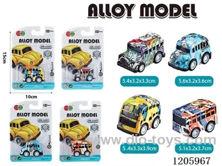 pull back alloy car
