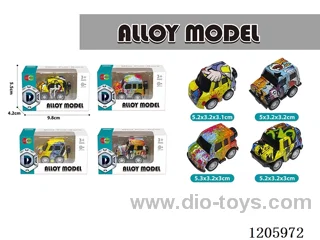 pull back alloy car