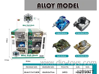 pull back alloy car 24PCS