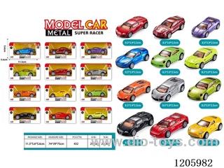 pull back alloy car