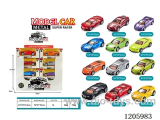 pull back alloy car 24PCS