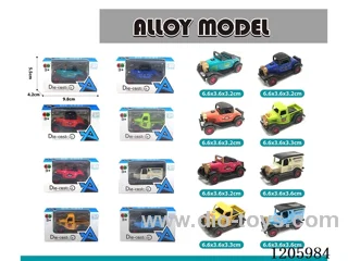 pull back alloy car