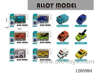 pull back alloy car