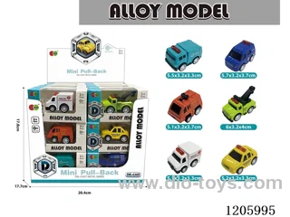 pull back alloy car 24PCS