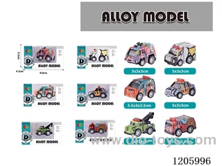 pull back alloy car