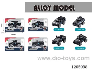 pull back alloy car