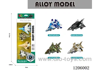 pull back alloy car 4PCS