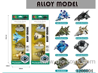 pull back alloy car 4PCS