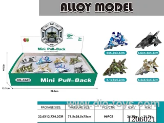 pull back alloy car