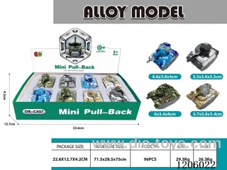 pull back alloy car