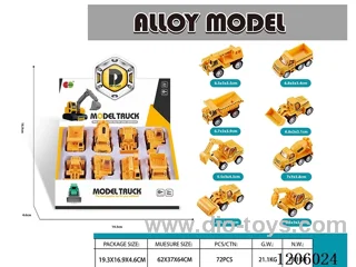 pull back alloy car