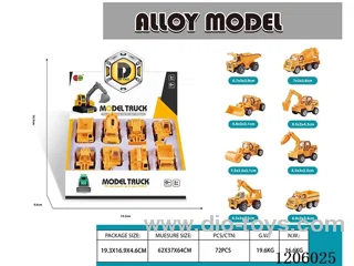 free wheel alloy car
