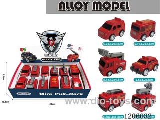 pull back alloy car 12PCS