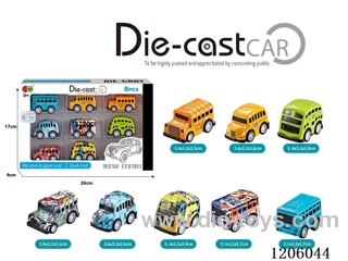 pull back alloy car 8PCS