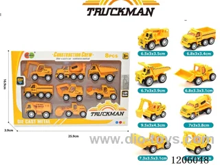 pull back alloy car 8PCS