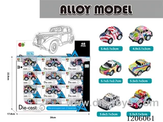 pull back alloy car 48PCS