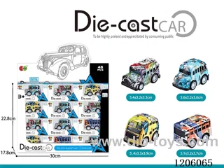 pull back alloy car 48PCS