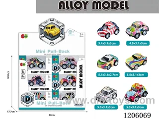 pull back alloy car 24PCS