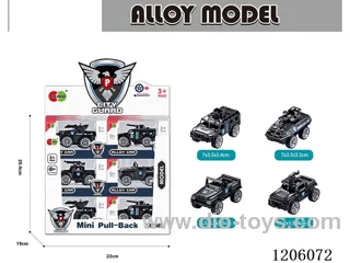 pull back alloy car 24PCS