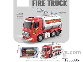 1:16Inertia Fire Truck (with water spray) (4 keys with light music)