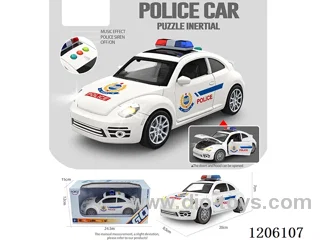 Inertia Police Car (3 keys with light music)