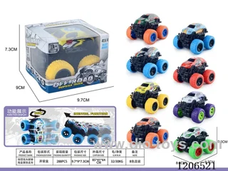 Dual inertia big wheel tin SUVs