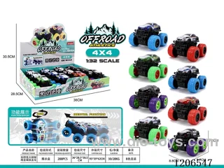 Dual inertia Bigfoot climbing metal truck 12PCS
