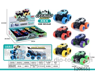 Dual inertia Bigfoot climbing metal truck 12PCS