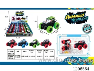 Dual inertia Bigfoot cross-country climbing metal truck 12PCS