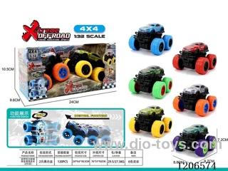 Dual inertia Bigfoot Climbing Metal Truck (2PCS)