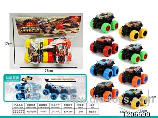 Dual inertia climbing metal sheet car