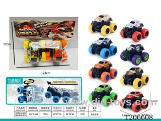 Dual inertia climbing metal sheet car