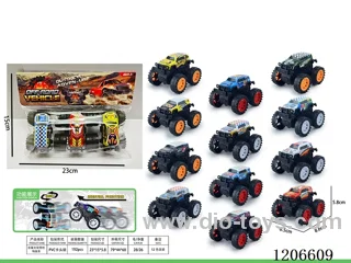 Inertial climbing metal truck