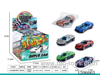 1:64 alloy sliding racer 36PCS