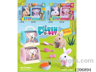 Fun Pet Set Cage - Two-color Rabbit can be mixed (optional)