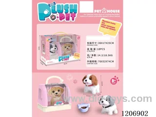 Fun Pet Set Cage - Two-color dog mix (optional)