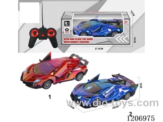 27MHZ 1：24 5ch rc car 2 types 3clolos mixed not included 3*AA battery