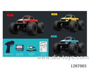 1:14 Scale 4WD 2.4 GHz Amphibious Vehicle, with Lights, Waterproof