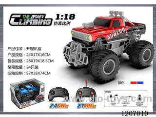 1: 18 Graffiti Pickup Bigfoot Climbing Vehicle (including battery)