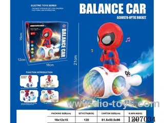 B/O Spider-Man rocket (W L/M/spray)