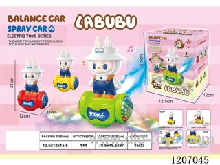 B/O Labcloth Balance Car (W L/M/spray)