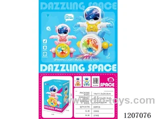 B/O rocket astronaut 2-color mixed (blue/pink)