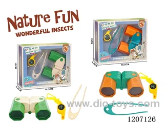 Science and education telescope compass whistle set
