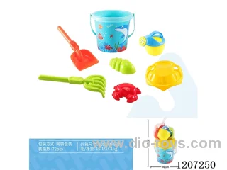 Small shark beach bucket