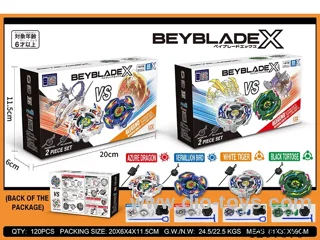 Burst alloy gyro, four beasts and two launchers