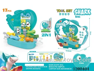 Shark Tool Set small backpack